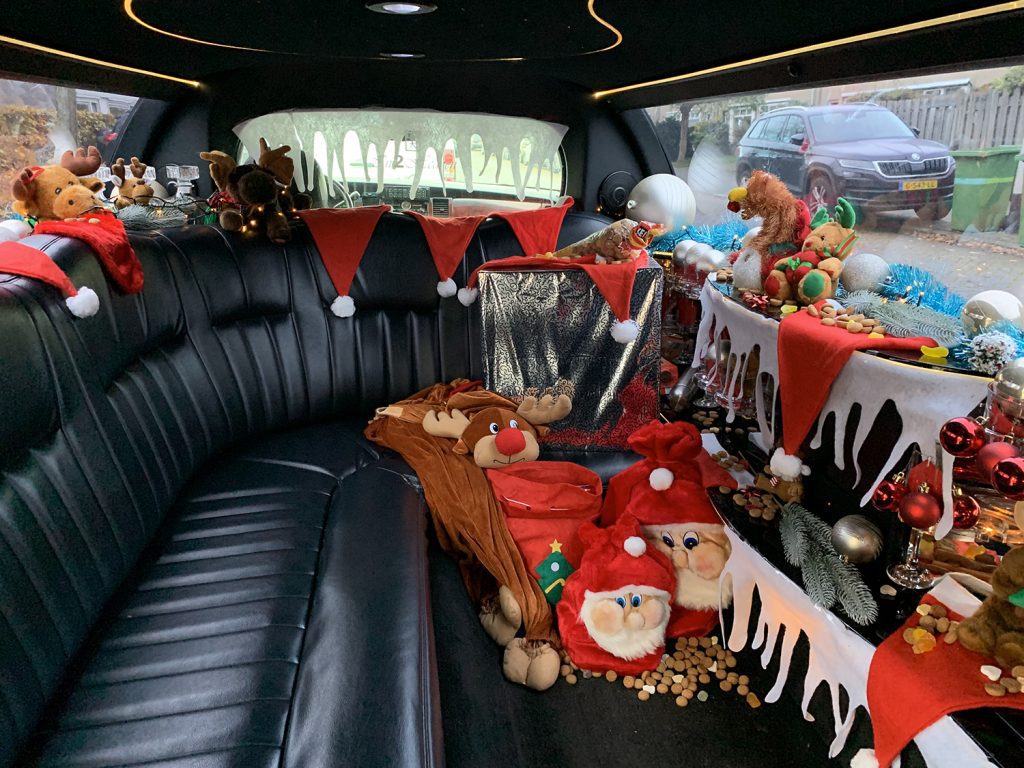 interieur limousine kerst