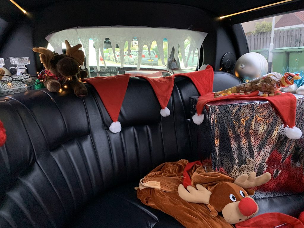interieur limousine kerst