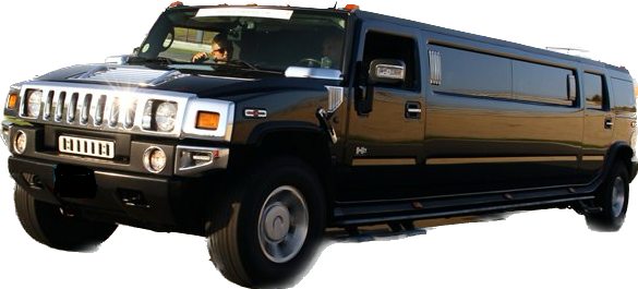 zwarte hummer limousine