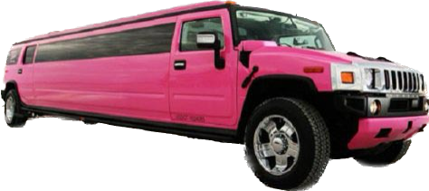 roze hummer limousine